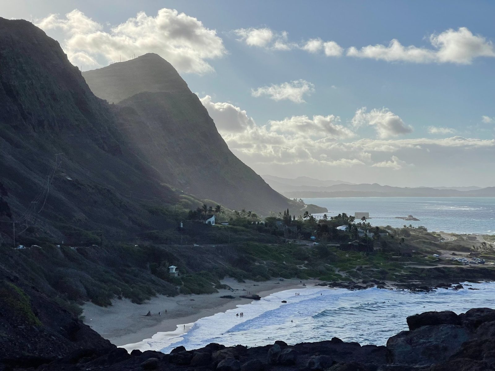 Dramatic Hawaiian coastline